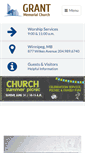 Mobile Screenshot of grantmemorial.ca